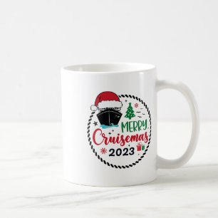 Family Christmas Cruise 2023 Merry Cruisemas Xmas Coffee Mug
