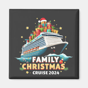 Family Christmas Cruise 2024 Matching Outfit Magnet