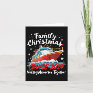Family Christmas Cruise 2024 Merry Cruisemas Boat Card