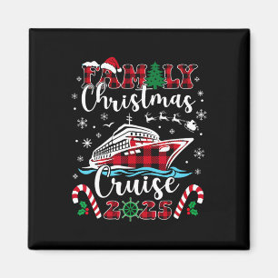 Family Christmas Cruise 2025 Matching Family Cruis Magnet