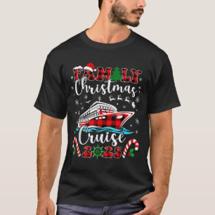 Family Christmas Cruise 2025 Matching Family Cruis T-Shirt