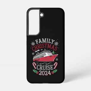 Family Christmas Cruise Squad 2024 Matching Outfit Samsung Galaxy Case