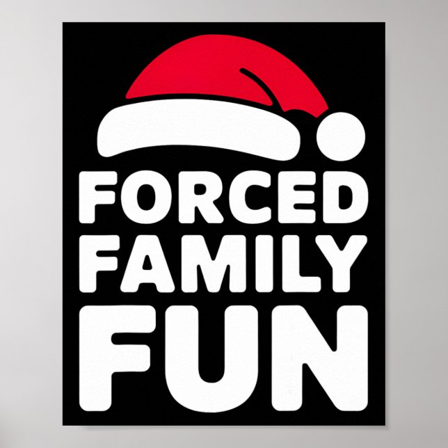 Family Christmas Fun Xmas Holiday Party Pajama Fam Poster (Front)