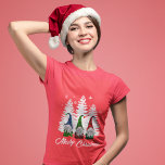 Family Christmas Funny Gnomes T-Shirt<br><div class="desc">Family Christmas Funny Gnomes T-Shirt. Have fun with cute gnomies.</div>