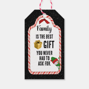 Family Christmas Gift Tag