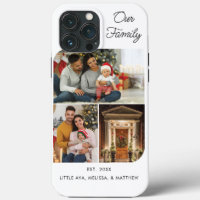 Family Christmas Holiday Photo Personalised Dad
