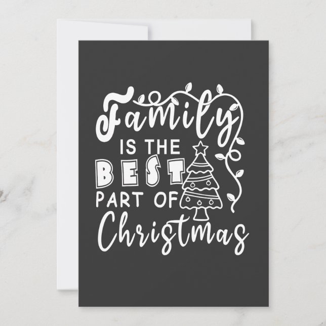 Family Christmas Invitation (Front)