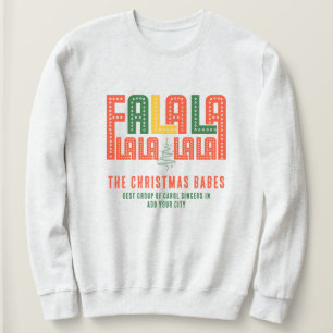 Family Christmas Karaoke Carols Choir Group Sweatshirt