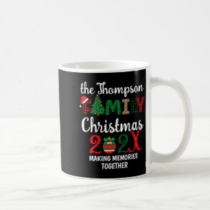 Family Christmas Making Memories Together  Coffee Mug