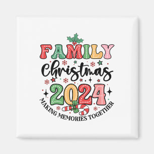 Family Christmas Matching Xmas Making Memories Tog Magnet