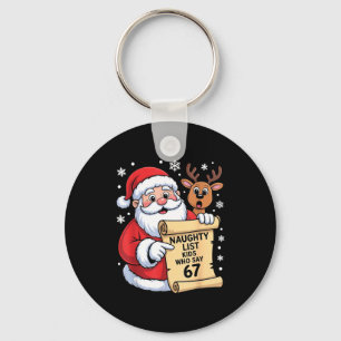 Family Christmas Meme About Naughty List And Six S Key Ring