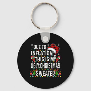 Family Christmas Pajama Men Women Funny Christmas  Key Ring