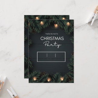 Family Christmas Party Invite