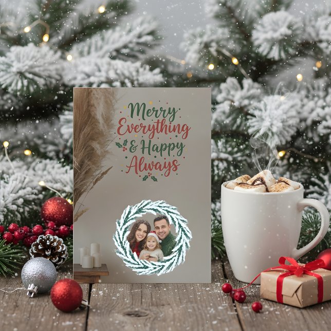 Family Christmas Photo Card (Creator Uploaded)