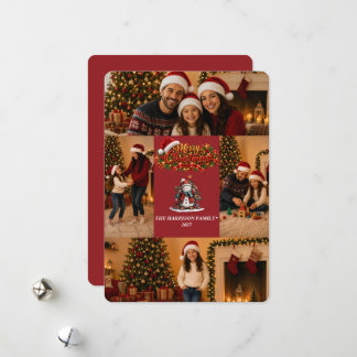 Family Christmas Photo Card | Merry Christmas
