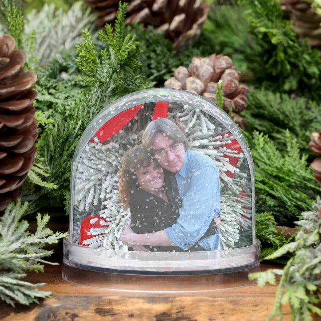 Family Christmas Photo Snowglobe (Winter)