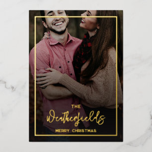 Family Christmas Photos Script Gold