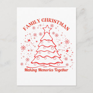FAMILY CHRISTMAS POSTCARD