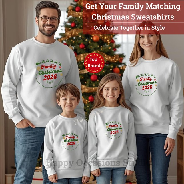 Family Christmas Sweatshirt (Creator Uploaded)