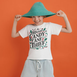 Family Christmas Tees Official Candy Cane Thief