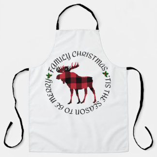 Family Christmas Tis the Season to Be Merry Apron
