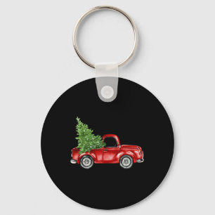 Family Christmas Vintage Truck D Long G T Shirt Key Ring