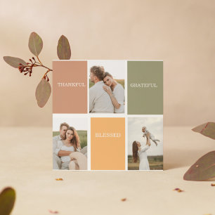 Family Collage Photo Thankful Blessed Grateful