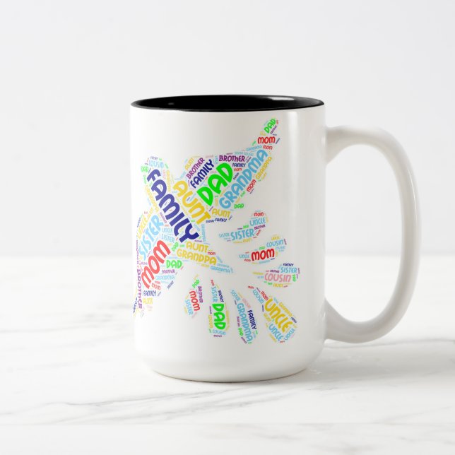 Family Connections Two-Tone Coffee Mug (Right)