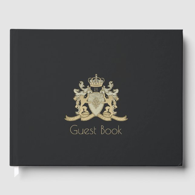Family Crest Guest Book (Front)