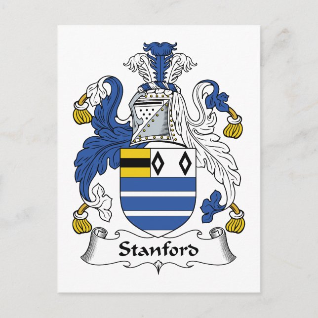 Family Crest Postcard (Front)
