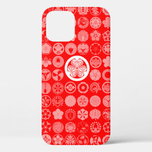 [Family Crests] Flowers and Plants Red iPhone 12 Case