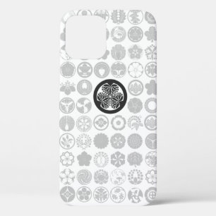 [Family Crests] Flowers and Plants White iPhone 12 Case