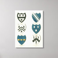 Family Crests of Various English Houses