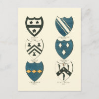 Family Crests of Various English Houses