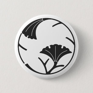 [Family Crests] Plants 6 Cm Round Badge