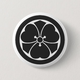 [Family Crests] Plants 6 Cm Round Badge