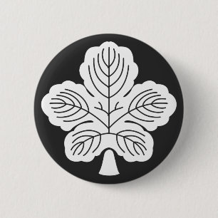[Family Crests] Plants 6 Cm Round Badge