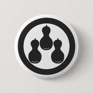 [Family Crests] Plants 6 Cm Round Badge