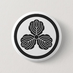 [Family Crests] Plants 6 Cm Round Badge