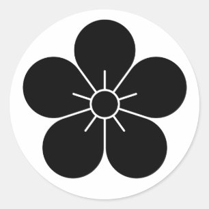 [Family Crests] Plum blossom Classic Round Sticker