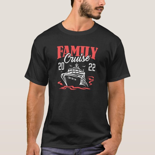 Family Cruise 2022 Funny Cruise Vacation Party Tri T-Shirt (Front)