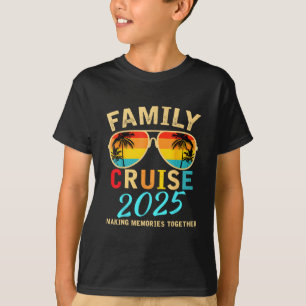 Family Cruise 2025 Beach Matching Summer Vacation  T-Shirt