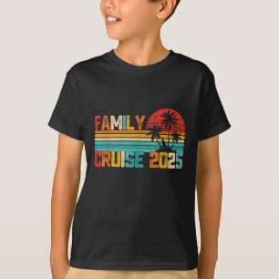 Family Cruise 2025 Beach Matching Summer Vacation T-Shirt