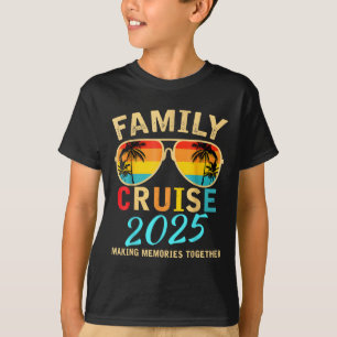 Family Cruise 2025 Beach Matching Summer Vacation  T-Shirt