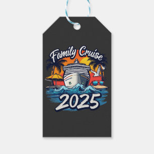 Family Cruise 2025 Family Matching Crew Ship Gift Tags