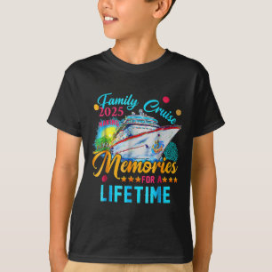 Family Cruise 2025 Family Matching Cruise Vacation T-Shirt