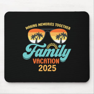 Family Cruise 2025 Matching Family Vacation Mouse Pad