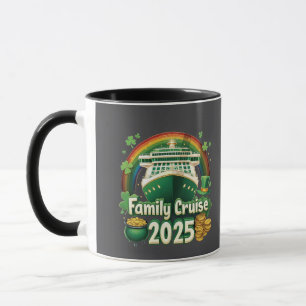 Family Cruise 2025 St. Patrick’s Matching Lucky Mug