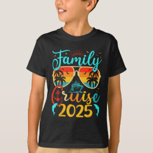 Family Cruise 2025 Summer Vacation Matching Family T-Shirt