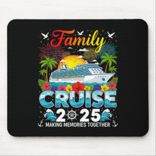 Family Cruise 2025 Vacation Trip Family Matching C Mouse Pad